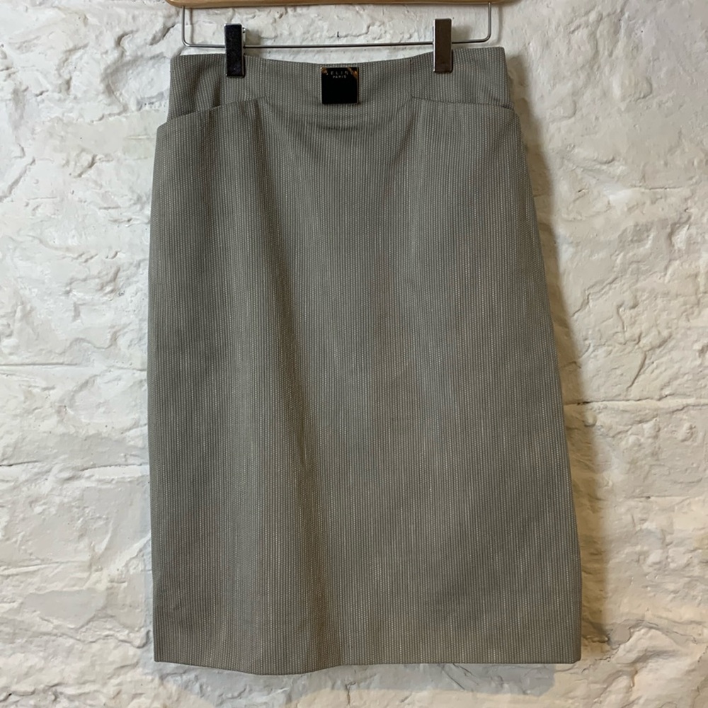 SALE CELINE Authentic Y2K Pencil Skirt